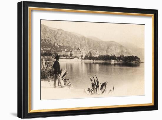 The Beach, Beaulieu Sur Mer, 1905-null-Framed Giclee Print