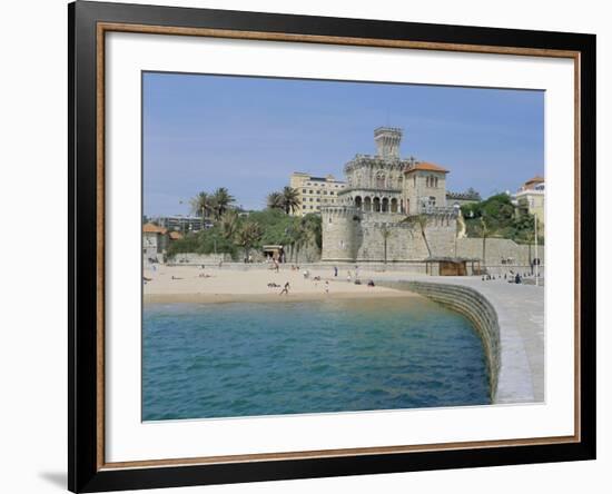 The Beach, Estoril,Costa De Lisboa, Portugal, Europe-G Richardson-Framed Photographic Print