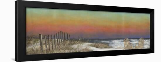 The Beach Fence III-David Swanagin-Framed Art Print