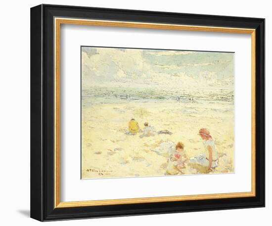 The Beach; La Plage-Charles-Garabed Atamian-Framed Giclee Print