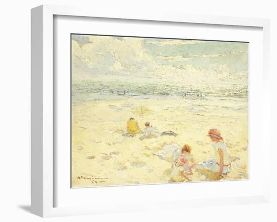 The Beach; La Plage-Charles-Garabed Atamian-Framed Giclee Print