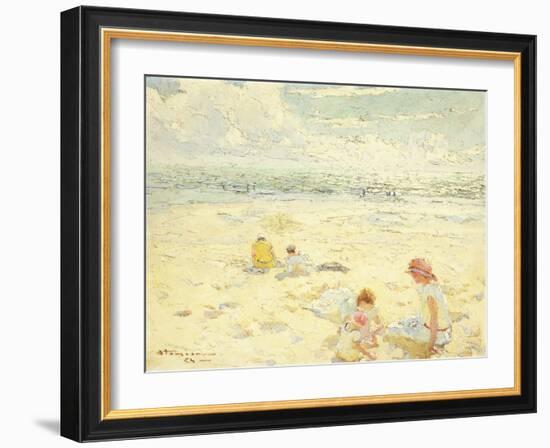 The Beach; La Plage-Charles-Garabed Atamian-Framed Giclee Print