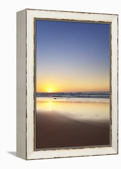 The Beach Playa Del Castillo at Sunset-Markus Lange-Framed Premier Image Canvas