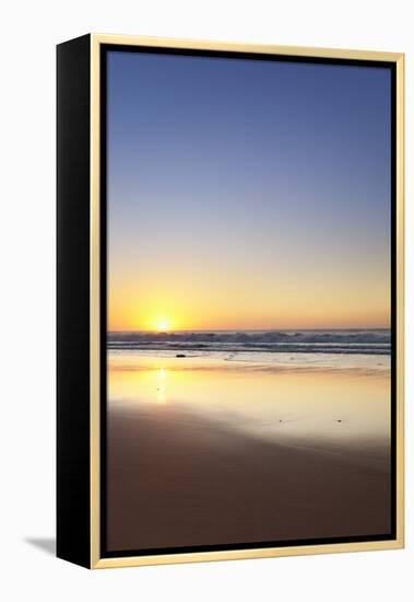 The Beach Playa Del Castillo at Sunset-Markus Lange-Framed Premier Image Canvas