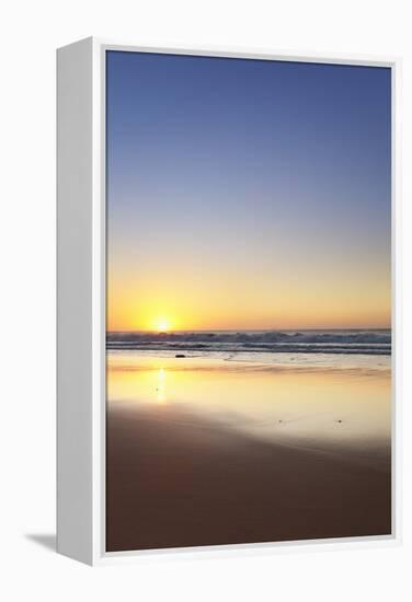 The Beach Playa Del Castillo at Sunset-Markus Lange-Framed Premier Image Canvas