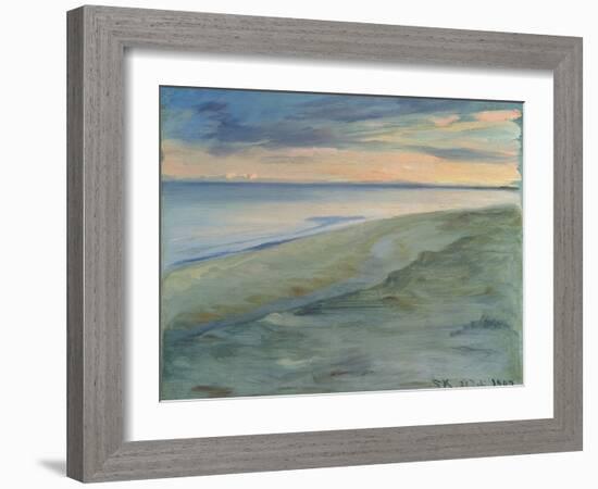 The Beach, Skagen, 1902-Peder Severin Kröyer-Framed Giclee Print