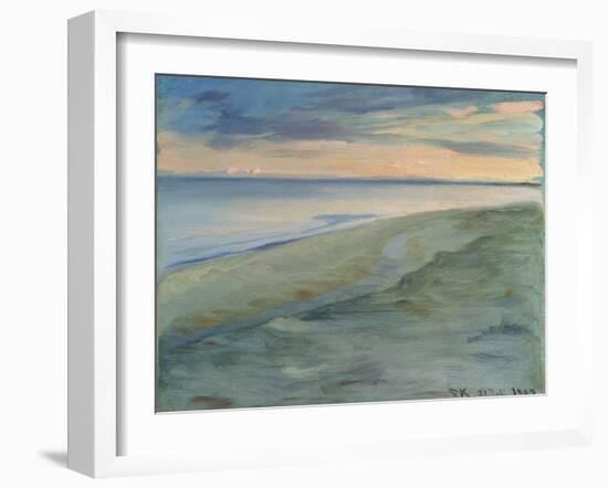 The Beach, Skagen, 1902-Peder Severin Kröyer-Framed Giclee Print