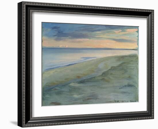 The Beach, Skagen, 1902-Peder Severin Kröyer-Framed Giclee Print