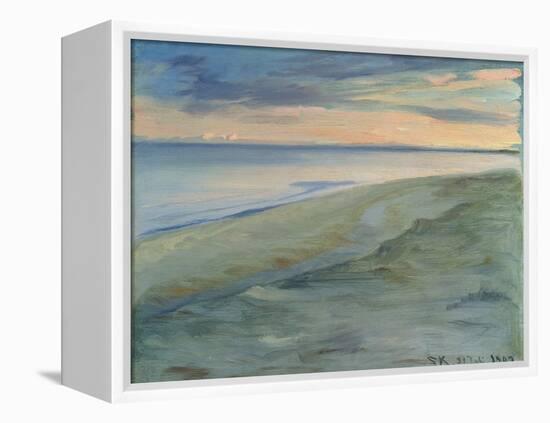 The Beach, Skagen, 1902-Peder Severin Kröyer-Framed Premier Image Canvas