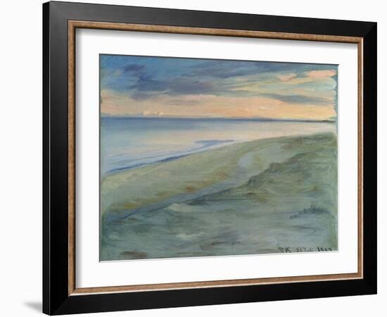 The Beach, Skagen, 1902-Peder Severin Kröyer-Framed Premium Giclee Print