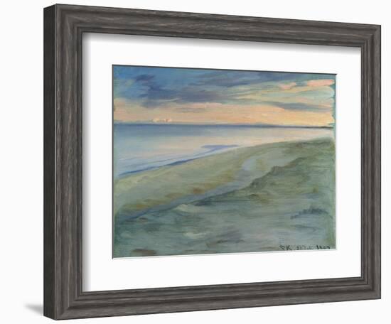 The Beach, Skagen, 1902-Peder Severin Kröyer-Framed Giclee Print