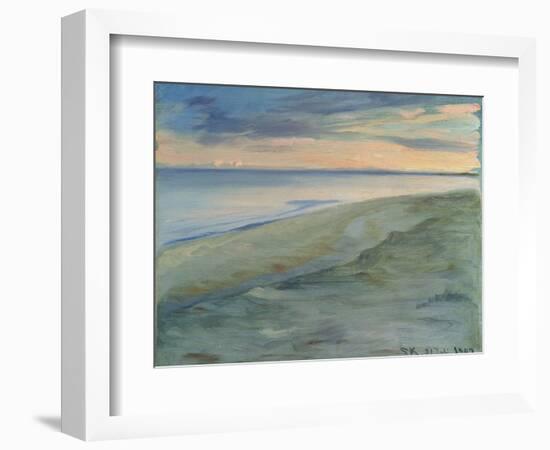 The Beach, Skagen, 1902-Peder Severin Kröyer-Framed Giclee Print