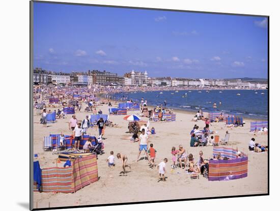 The Beach, Weymouth, Dorset, England, United Kingdom-J Lightfoot-Mounted Photographic Print