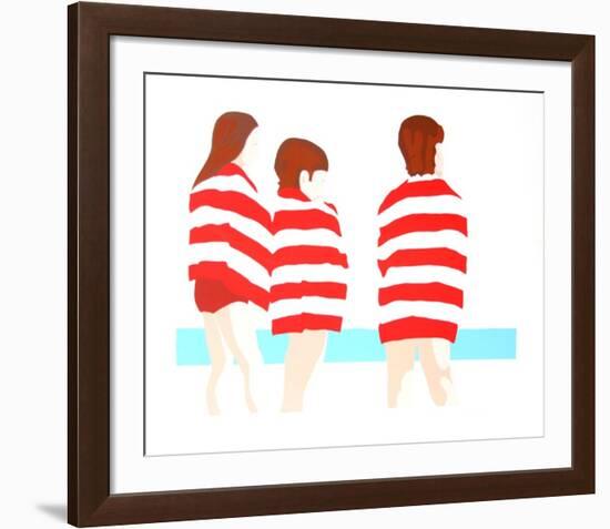 The Beach-Phyllis Sussman-Framed Collectable Print