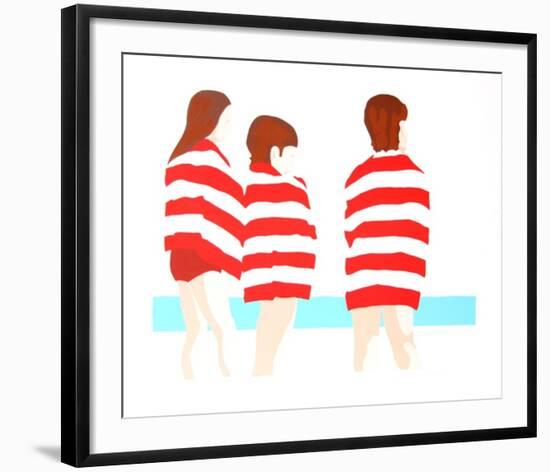 The Beach-Phyllis Sussman-Framed Collectable Print