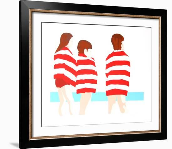 The Beach-Phyllis Sussman-Framed Collectable Print