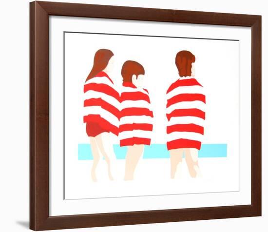 The Beach-Phyllis Sussman-Framed Collectable Print