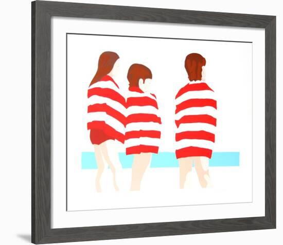 The Beach-Phyllis Sussman-Framed Collectable Print