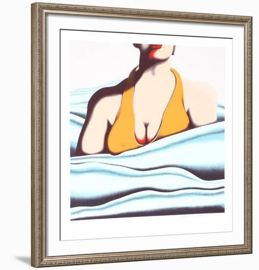 The Beach-Jack Brusca-Framed Limited Edition