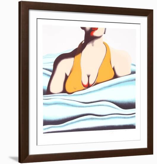The Beach-Jack Brusca-Framed Limited Edition