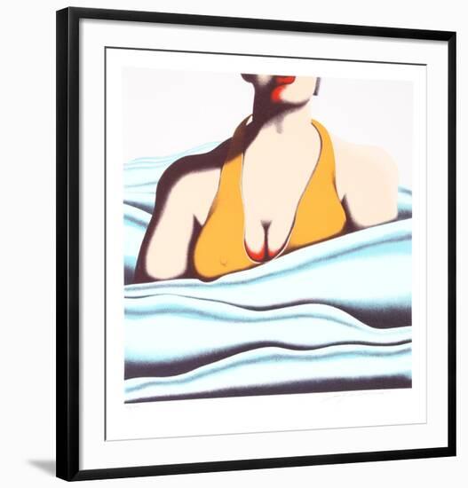 The Beach-Jack Brusca-Framed Limited Edition