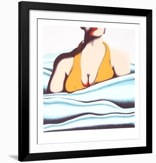 The Beach-Jack Brusca-Framed Limited Edition