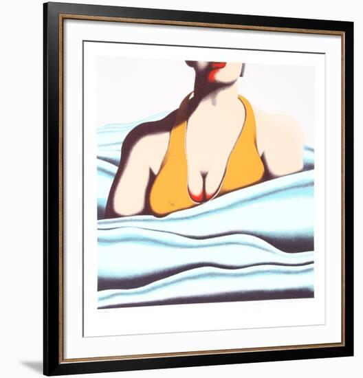 The Beach-Jack Brusca-Framed Limited Edition