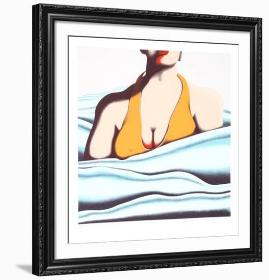 The Beach-Jack Brusca-Framed Limited Edition