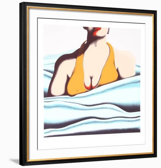 The Beach-Jack Brusca-Framed Limited Edition