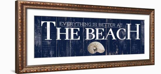 The Beach-Elizabeth Medley-Framed Art Print