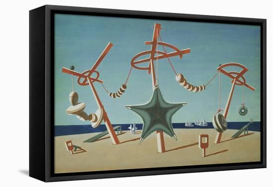 The Beached Margin-Edward Wadsworth-Framed Premier Image Canvas