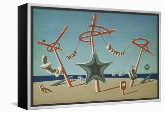 The Beached Margin-Edward Wadsworth-Framed Premier Image Canvas
