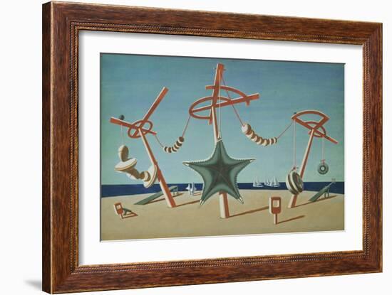 The Beached Margin-Edward Wadsworth-Framed Giclee Print