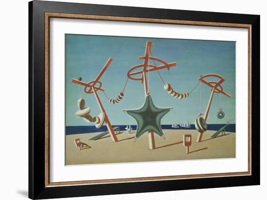 The Beached Margin-Edward Wadsworth-Framed Giclee Print