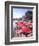 The Beachfront at Esterel Plage in Juan Les Pins on the French Riviera, France-Ralph Crane-Framed Photographic Print