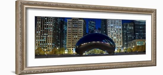 The Bean At Millennium Park Chicago-Steve Gadomski-Framed Photographic Print