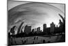 The Bean Chicago BW-Debra Van Swearingen-Mounted Photographic Print