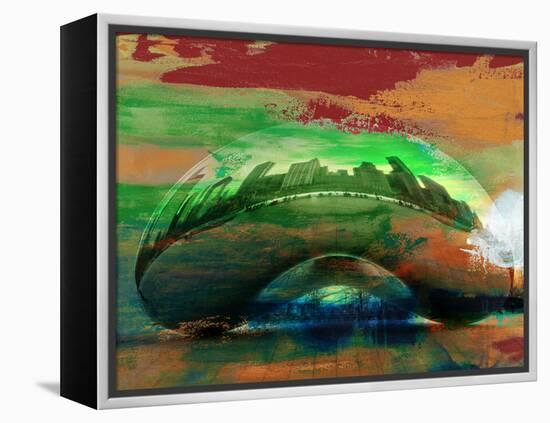 The Bean, Chicago-Sisa Jasper-Framed Premier Image Canvas