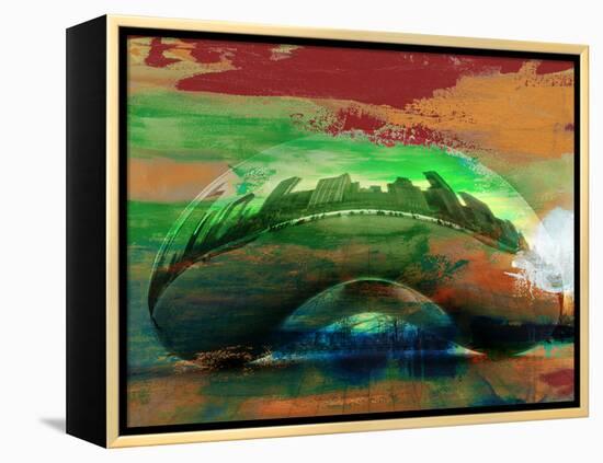 The Bean, Chicago-Sisa Jasper-Framed Premier Image Canvas