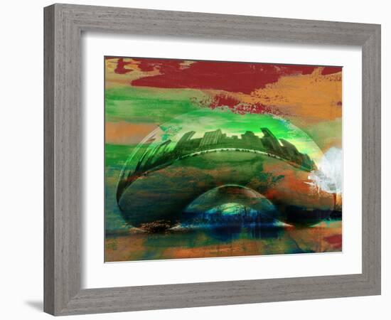 The Bean, Chicago-Sisa Jasper-Framed Photographic Print