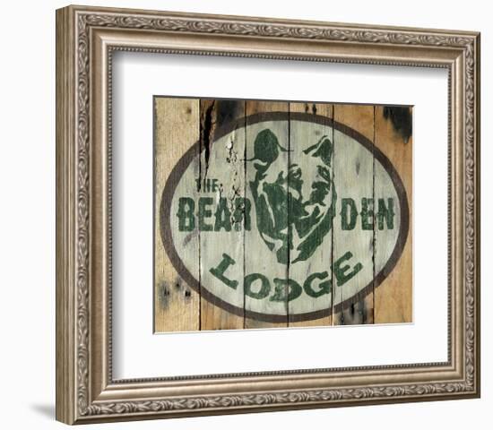 The Bear Den Lodge-Katelyn Lynch-Framed Art Print