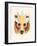 The Bear with the Paper Mask-Florent Bodart-Framed Giclee Print