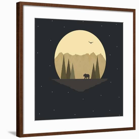 The Bear-Tammy Kushnir-Framed Giclee Print