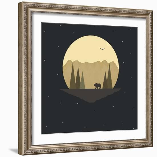 The Bear-Tammy Kushnir-Framed Giclee Print