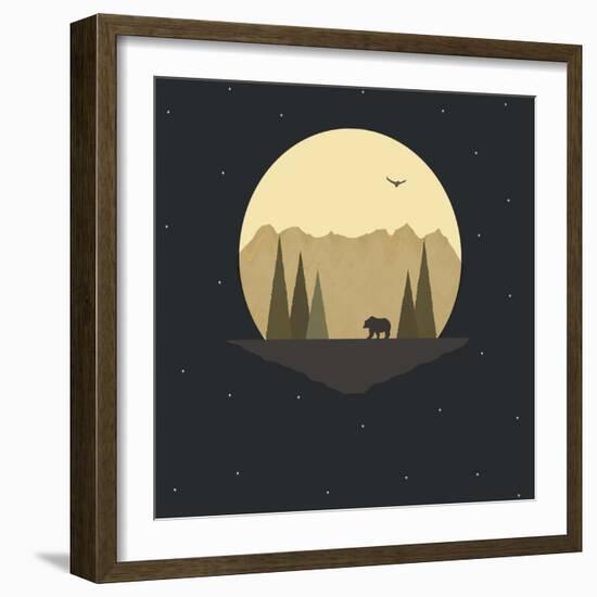 The Bear-Tammy Kushnir-Framed Giclee Print