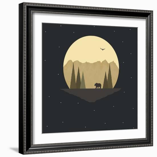 The Bear-Tammy Kushnir-Framed Giclee Print