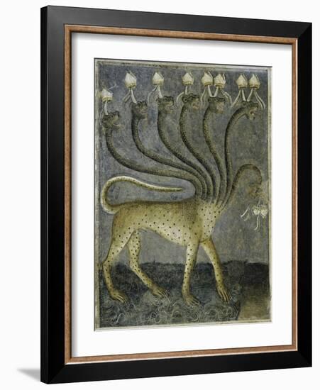 The Beast Comes Out of the Sea-Giusto De' Menabuoi-Framed Giclee Print