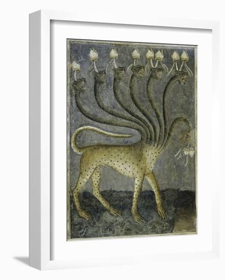 The Beast Comes Out of the Sea-Giusto De' Menabuoi-Framed Giclee Print