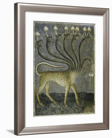 The Beast Comes Out of the Sea-Giusto De' Menabuoi-Framed Giclee Print
