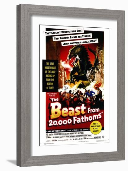 The Beast From 20,000 Fathoms, 1953-null-Framed Art Print